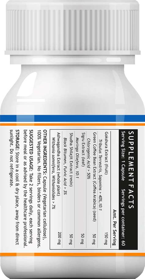 Buy INLIFE ENERGY BOOSTER SUPPLEMENT TRIBULUS GREEN COFFEE MORINGA ...