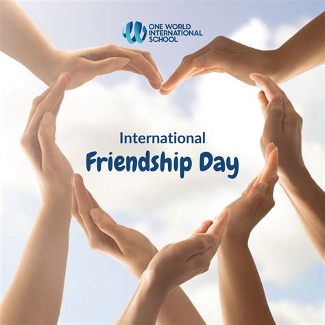Today, we celebrate the International Day of Friendship, a day ...