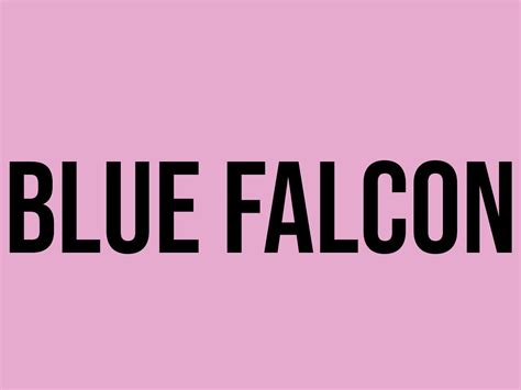 What Does Blue Falcon Mean? - Meaning, Uses and More - FluentSlang