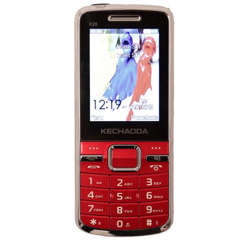 KECHAODA K28 Basic Feature Mobile Phone with Dual SIM, 6.1cm (2.4 inch ...