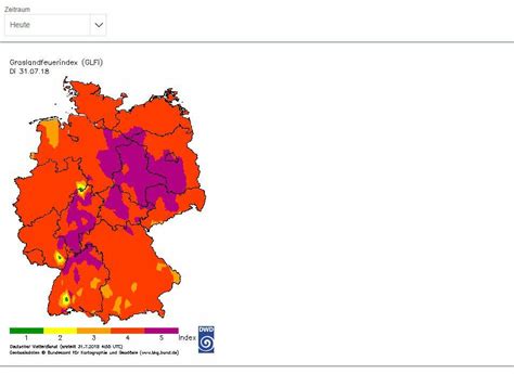 Wo in Deutschland das Feuerrisiko am größten ist | agrarheute.com