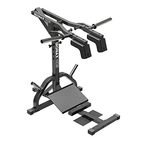 Buy IRONAX Leverage Squat and Calf Station | Calf Machine for Home Gym ...