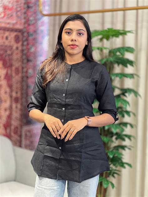 Solid Short Kurta | AKE102 – Aham Designer Boutique