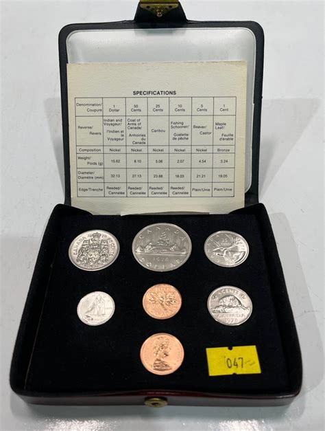 1978 Canadian RCM Double Penny Specimen Set - Beck Auctions Inc.