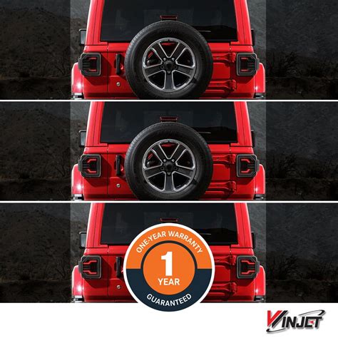 Buy Renegade by Winjet LED Sequential Tail Lights Black/Smoke for 2018 ...