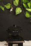 Large Triple Moon Goddess Cast Iron Cauldron With Lid – The Lilith store