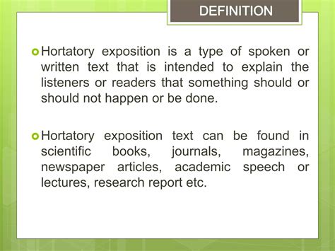 Hortatory Eksposition | PPTX