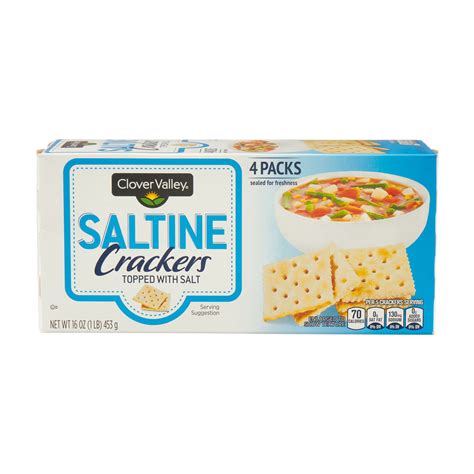 Buy Clover Valley Saltine Crackers, 16 oz from Dollar General - Instore
