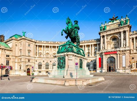 Vienna, Austria - Hofburg Palace Stock Image - Image of austria, architecture: 74728361