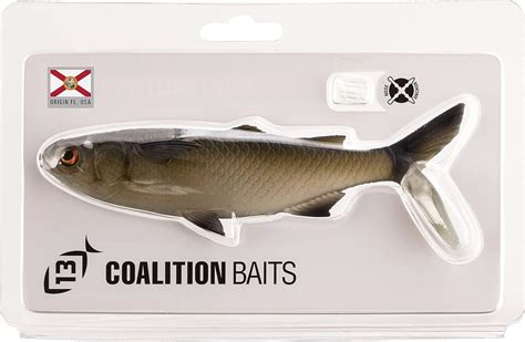 Buy 13 FISHING - The Mullet - Soft Plastic Swimbaits - 6.5 - 2oz - 1 ...