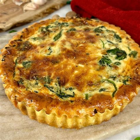Sweet Potato Quiche Florentine Recipe | Samsung Food App