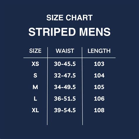 MENS STRIPED PANTS - Navy