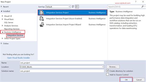 Image result for SQL Create DB SSIS