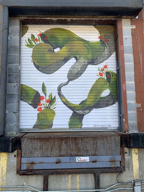 Untitled by Living Walls, Elisa Sanchez - Street Art Cities