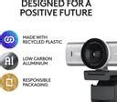 Logitech MX Brio 4K Ultra HD Webcam 8.5 HD Webcam with Built-In ...