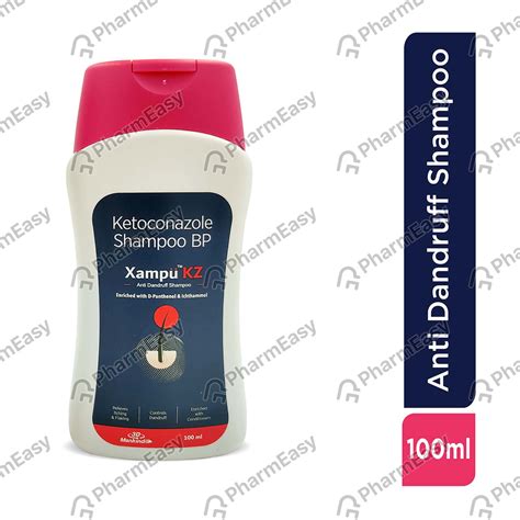 Xampu Kz 2 %W/V Shampoo (100): Uses, Side Effects, Price & Dosage ...