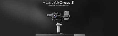 Moza Aircross S Gimbal Stabilizer 3-Axis Handheld Stabilizer For Mobile ...