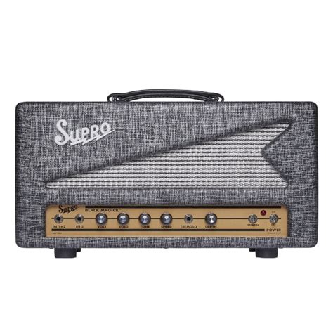 Buy Supro Black Magick Head 25-Watt Electric Guitar Amplifier Head ...