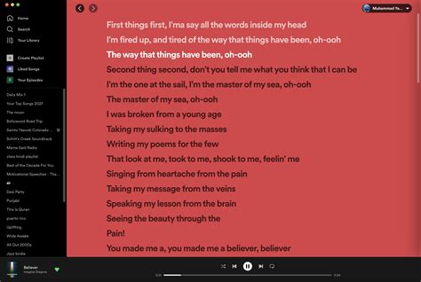 Project Write-up: Display Spotify lyrics on external display - Yasoob ...
