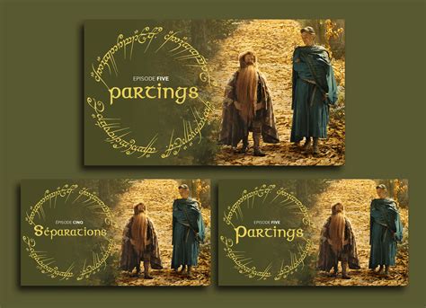 Rings of Power Episode 5 (also in French) : r/PlexTitleCards