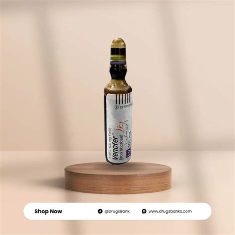 Venofer Injection Uses, Side Effects, Dosage, Price In Pakistan - DrugsBank