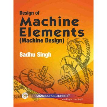 Design of Machine Elements (Machine Design) | Retail Maharaj