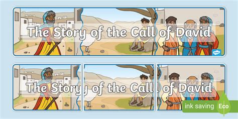 Call of David Display Banner - Catholic Education for Kids
