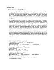 Image result for Simple Reading Task