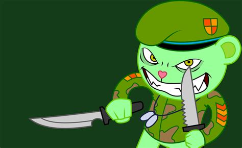 Image result for Happy Tree Friends Flippy Transparency Background