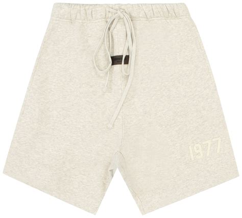 FEAR OF GOD ESSENTIALS ESSENTIALS SHORTS 'LIGHT OATMEAL'