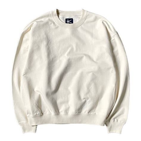 KANEMASA PHIL.（カネマサフィル） Super Fine Gauge Loose Fit Pull Over - ECRU ...