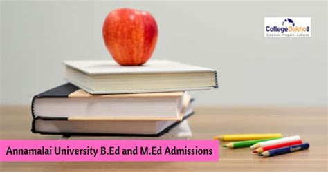 Annamalai University B.Ed & M.Ed Admission 2023 - Dates, Application ...