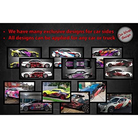 Racing Drift Livery Car Side Wrap Color Vinyl India | Ubuy