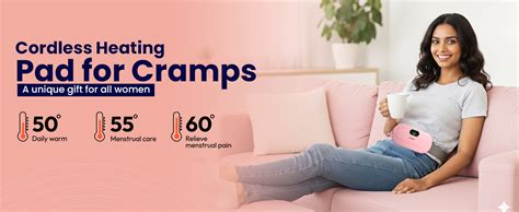 MildCares Period Cramp Relief Belt – Portable Cordless Massager with 3 ...