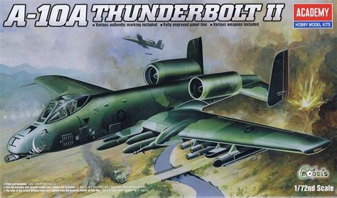 ACADEMY Buy 1/48 Scale A-10A Thunderbolt II Model Kit at Ubuy India
