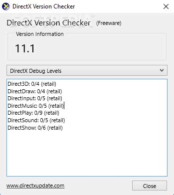 Image result for DirectX Version Check