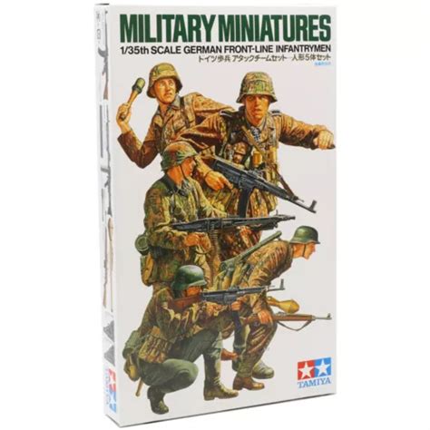 Tamiya 1:35 Scale WW2 German Infantrymen Model Kit India | Ubuy