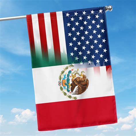 Cool Mexican American Flags
