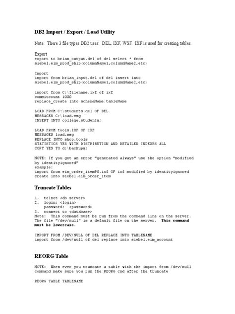 Image result for DB2 SQL Cheat Sheet