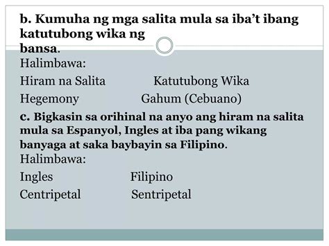 Panghihiram ng salita | PPTX