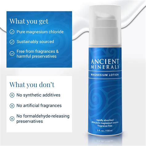 AncientMinerals Ancient Minerals Magnesium Lotion – Zechstein India | Ubuy