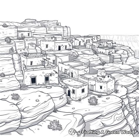 Grand Canyon Coloring Pages - Free & Printable!