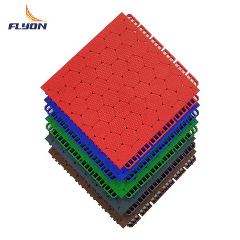 Outdoor Pickleball Court Interlocking Sports Flooring Multipurpose ...