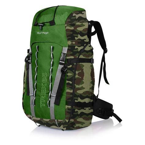 Buy Suntop Trek 65L (with Internal Frame) Travel Bag Backpacking ...