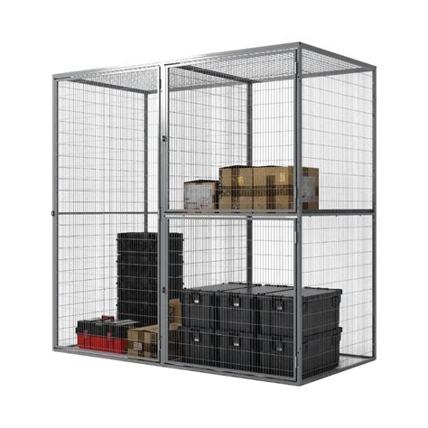 FOLDING GUARD, 36 in x 37 in x 93 in, 1 Tiers, Bulk Storage Locker ...