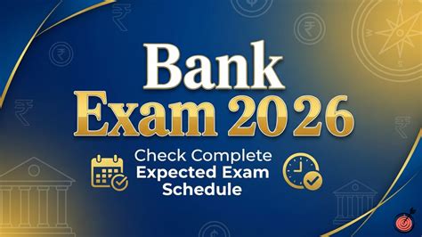 Bank exam calendar 2026, Check complete expected Exam schedule for SBI ...