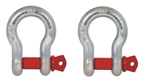 Qadar Bow Shackle - Heavy Duty Alloy Steel Bow Shackle for Towing and ...