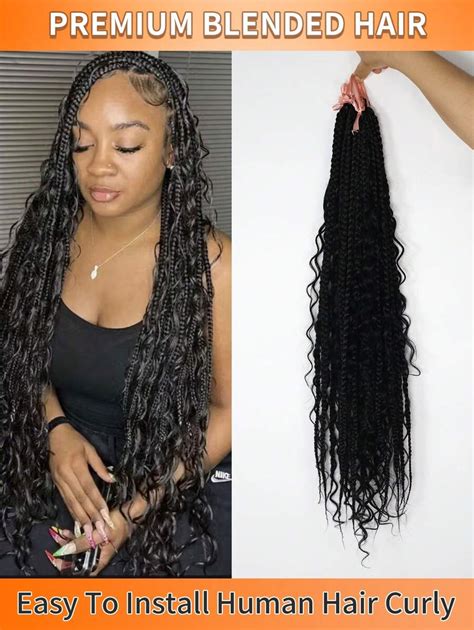 Cabello de trenzado pre-estirado de la diosa de 24 pulgadas para ...