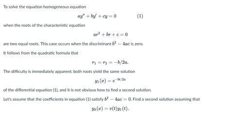 Image result for How to Find Homogeneous Equation