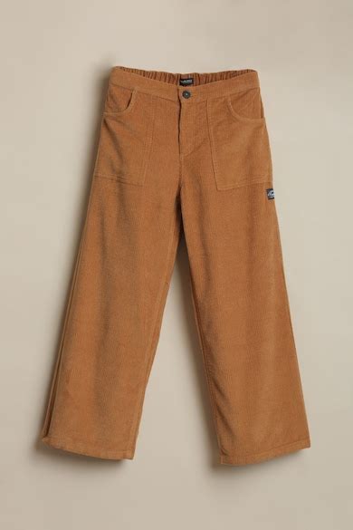 Buy Boys Brown Solid Trousers Online - 40014662 | Allen Solly